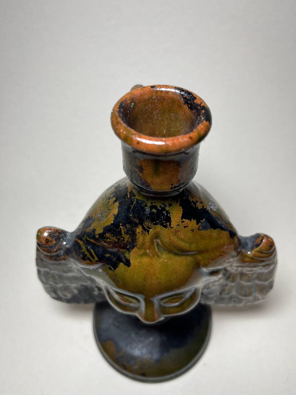 Ceramic candle holder