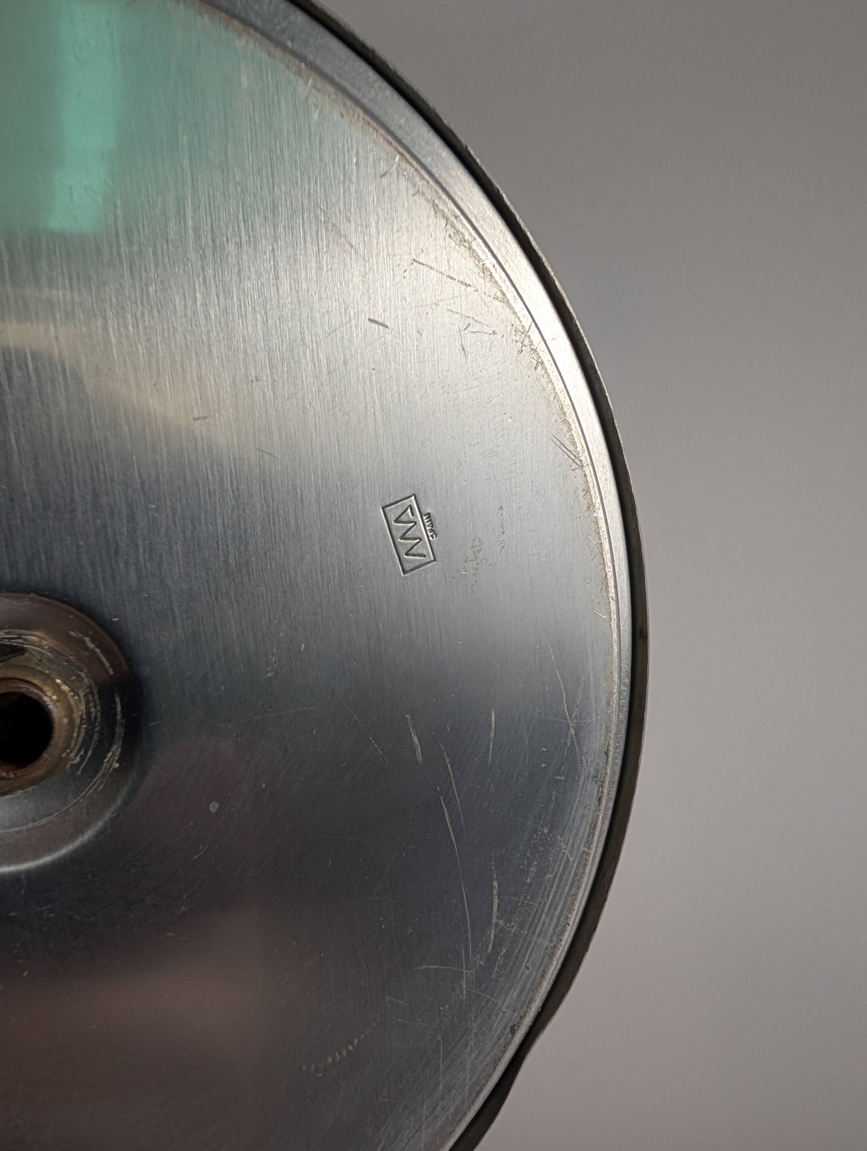 Leather Table Lamp by Metalarte, 1962