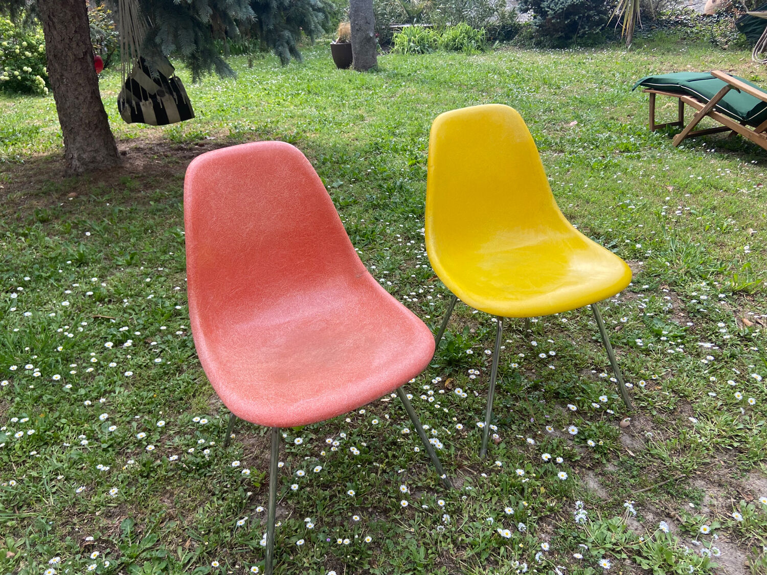 Paire de chaises DSX édition Herman Miller