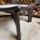 Table basse style Japandi vintage