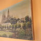 Ale nd de bayeux, signed c. constant, 14 calvados, hst painting