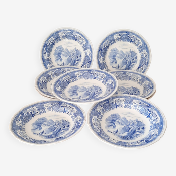 Lot de 8 assiettes creuses Villeroy et Boch