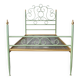 Wrought iron bed, Italy, 1960s.