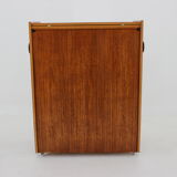 Teak folding bar by Johannes Andersen, Denmark 1960