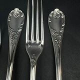 Set of 6 Christofle Marly table forks in near-new condition, 20.5 cm.