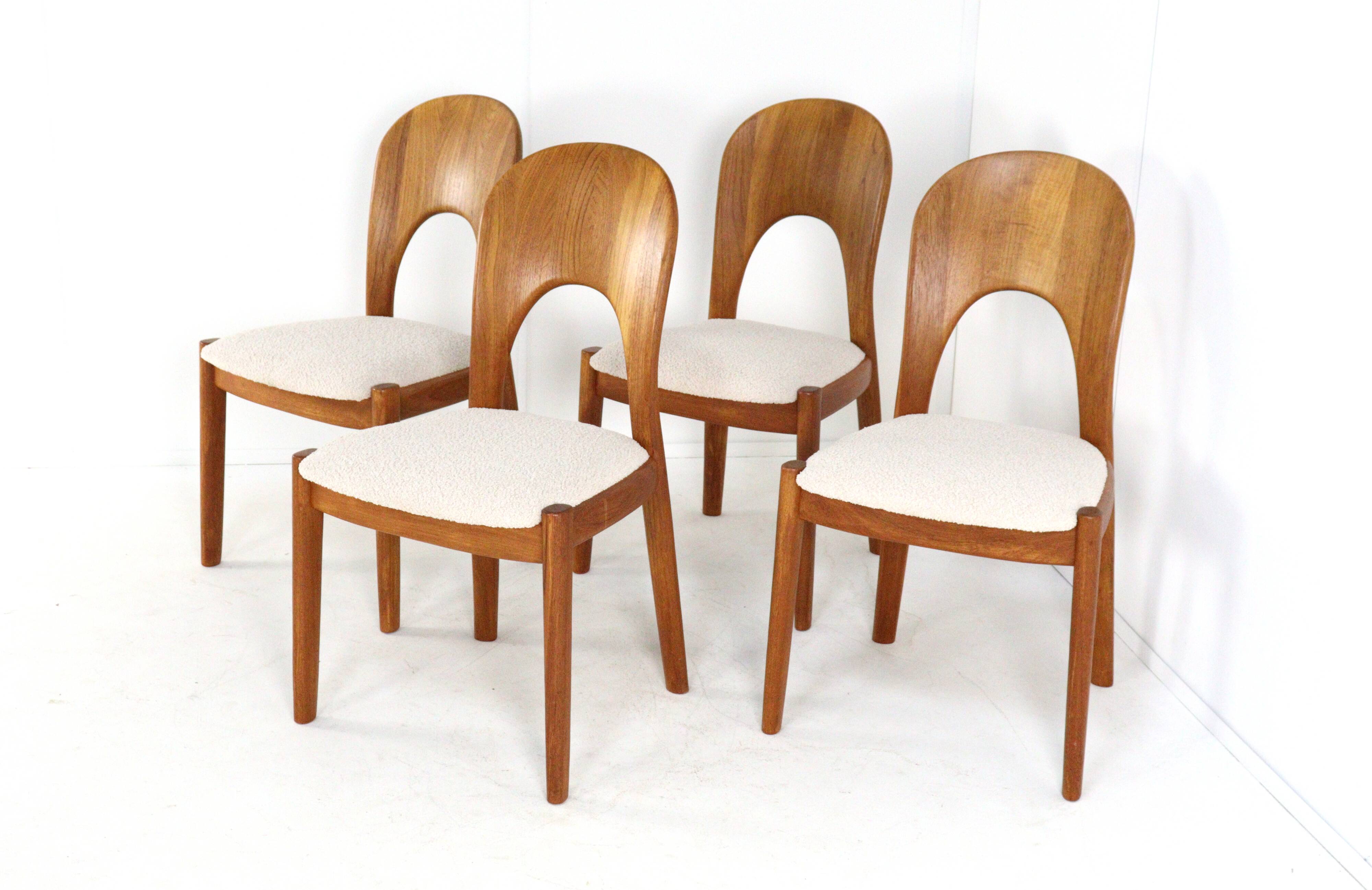 Set of 4 Koefoed Morten chairs 'Vinderup' - danish design teak