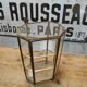 Vintage brass display cabinet