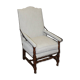 Fauteuil à crémaillère d'époque Louis XIV en noyer