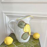 Ceramic lemon pitcher