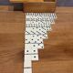 Ancient dominos game in bakelite