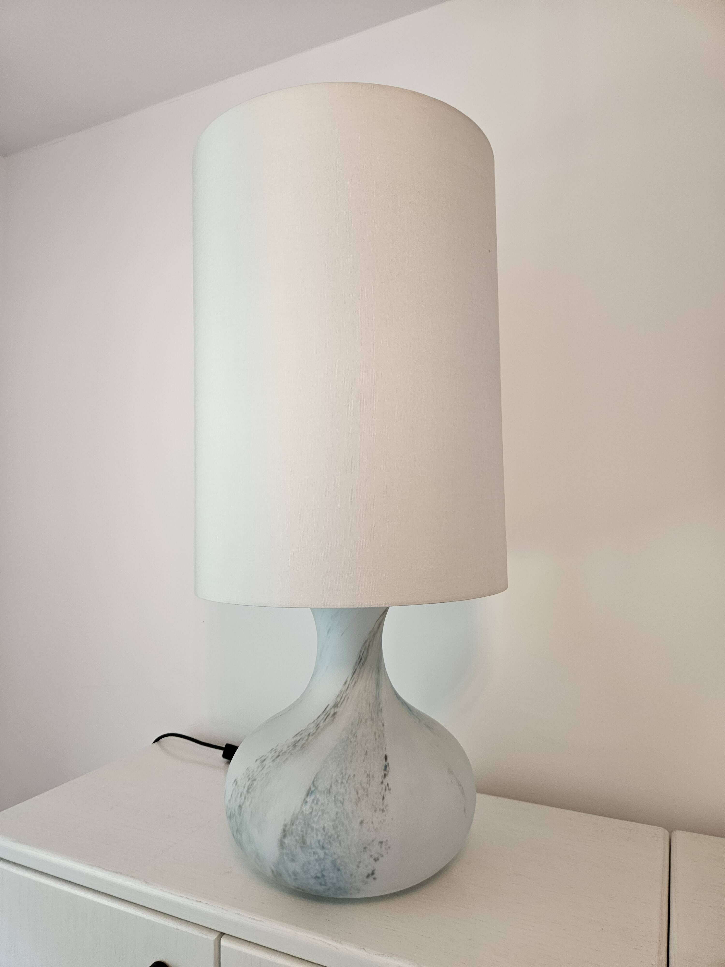 Glashütte Limburg table lamp, Germany, 1970s