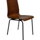 Vintage dining chair Friso Kramer for Auping 'Euroika' plywood design