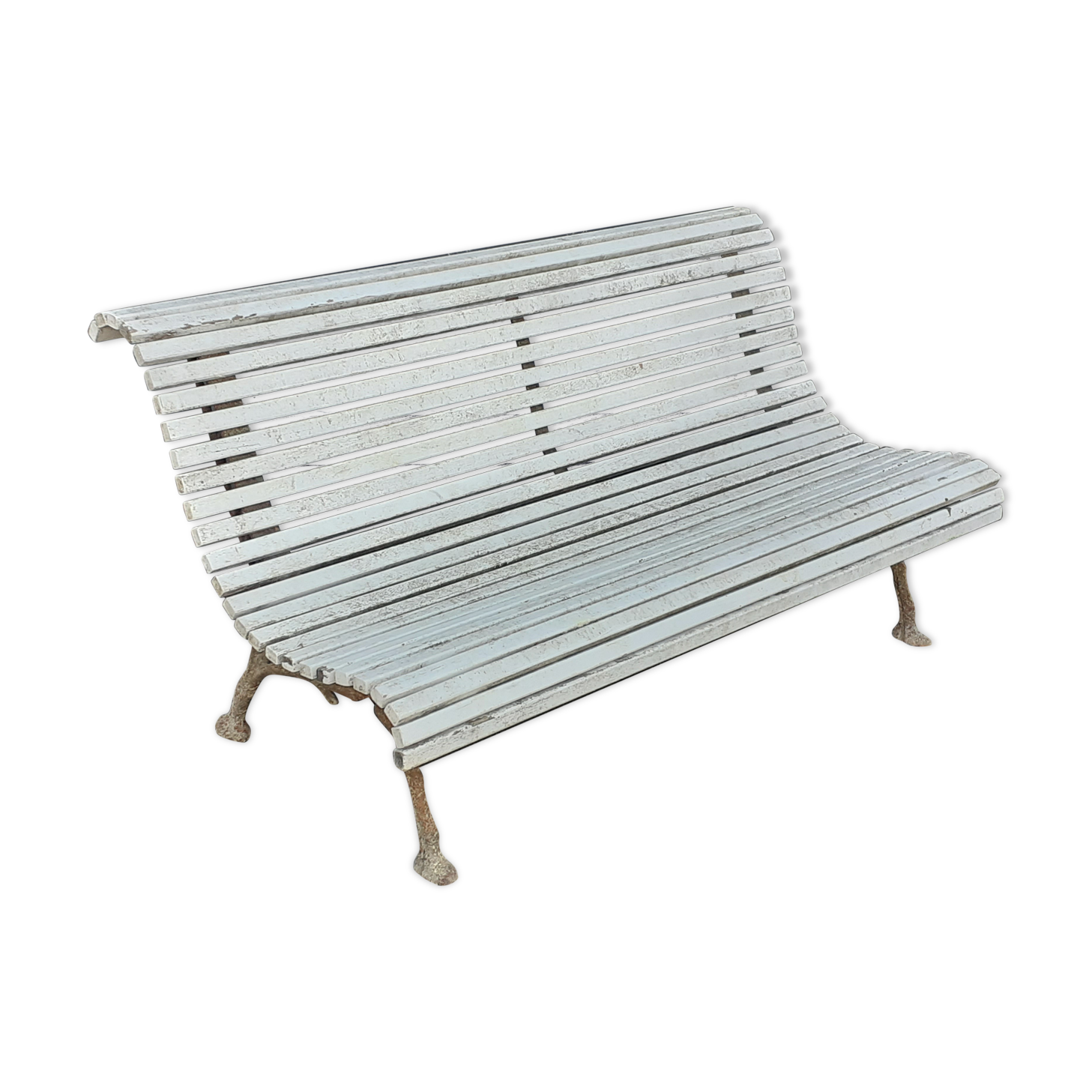 Banc de jardin avec pieds en  fonte