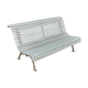 Banc de jardin avec pieds en  fonte