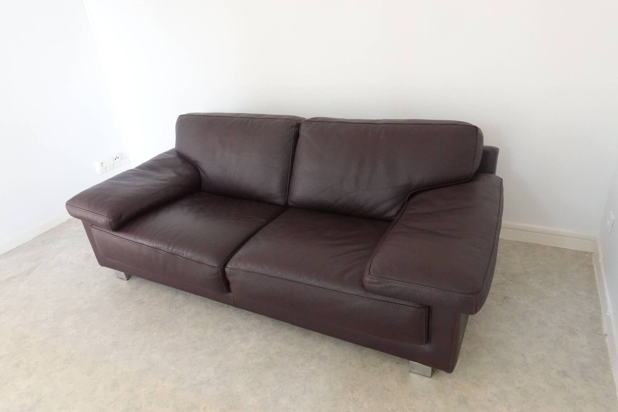 Roche Bobois leather sofa