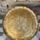 Venetian gilded wood side table harness