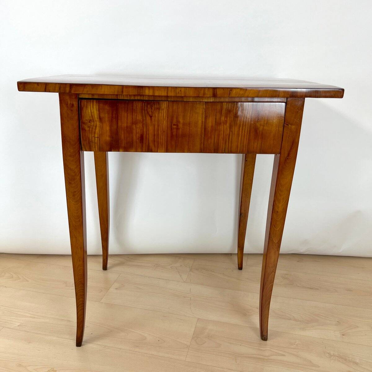 Biedermeier Side Table in Cherrywood, 1820