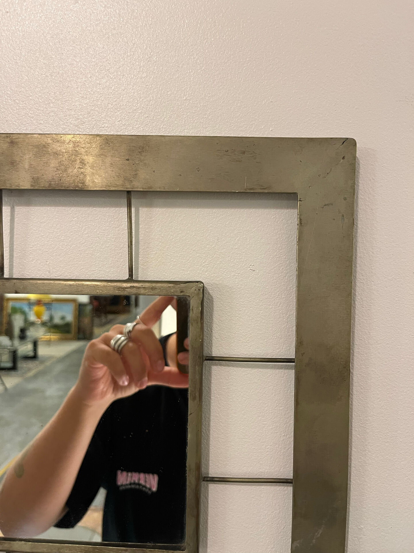 Metal mirror