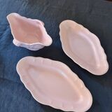 Salins 38 Piece Pink Dinnerware Set