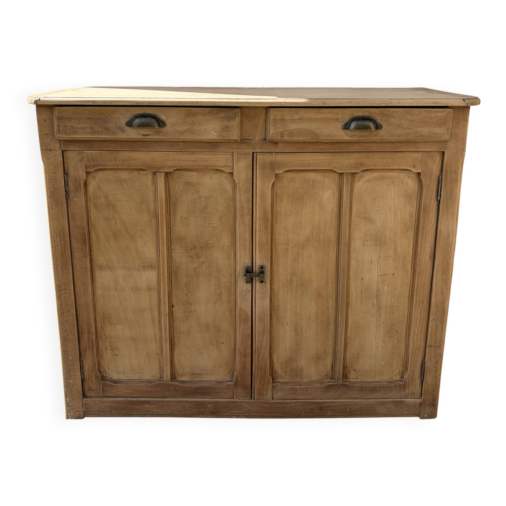 Rustic wooden buffet