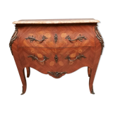 Commode in Louis XV style marquetry