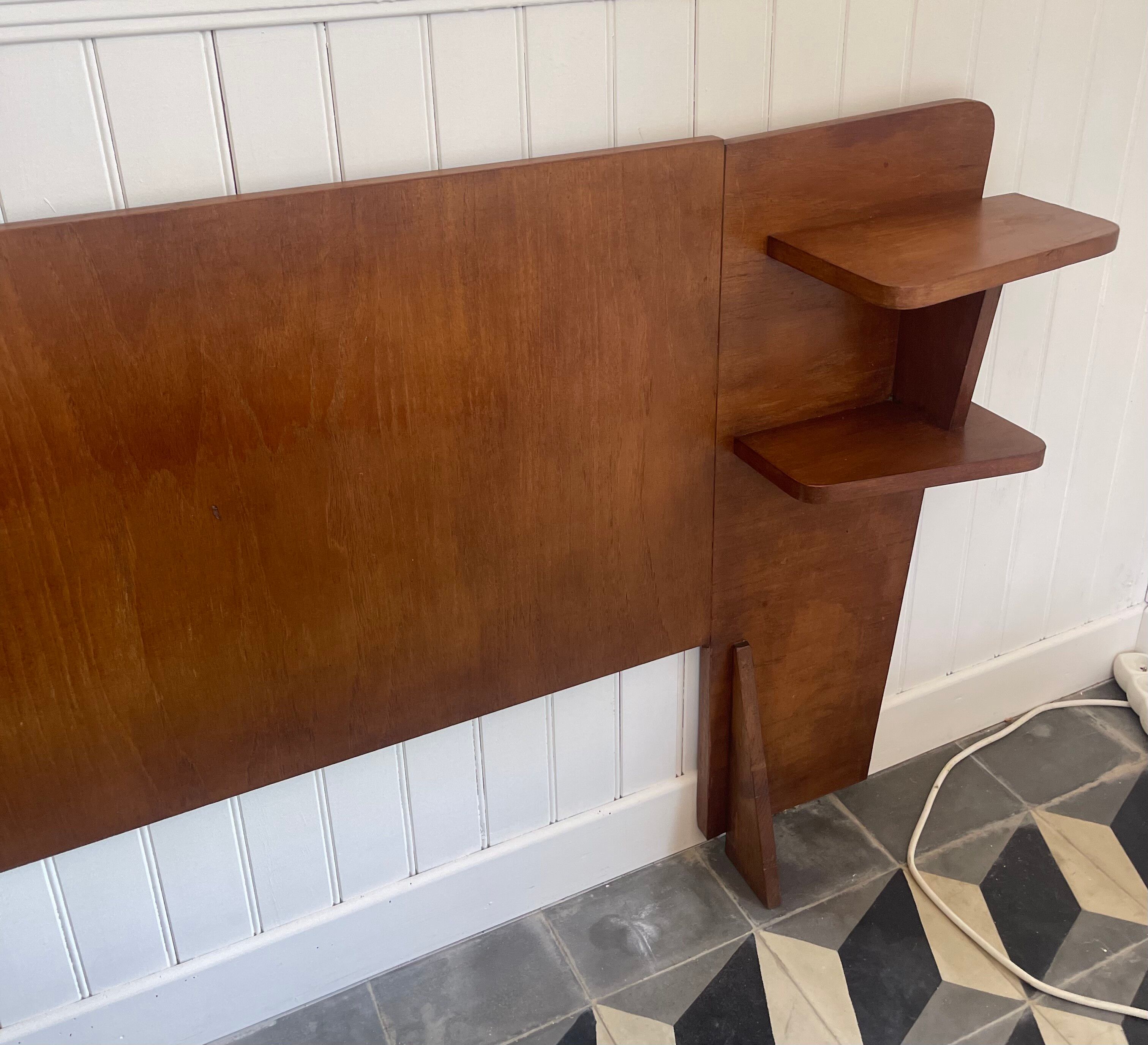 Vintage headboard from the 1960s.