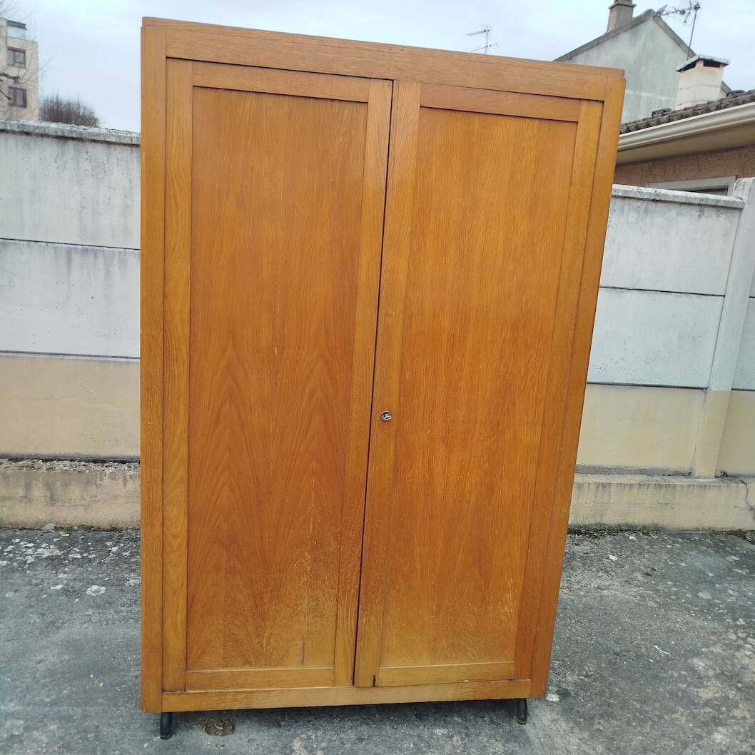 Armoire d'école années 50/60