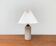 Mid-century glass table lamp by Odreco, 1960s.