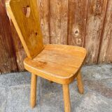 High-backed chair by Christian Durupt for the Meribel resort 1960