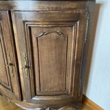 Corner neo louis xv oak corner furniture french vintage mid century alsatian alsace