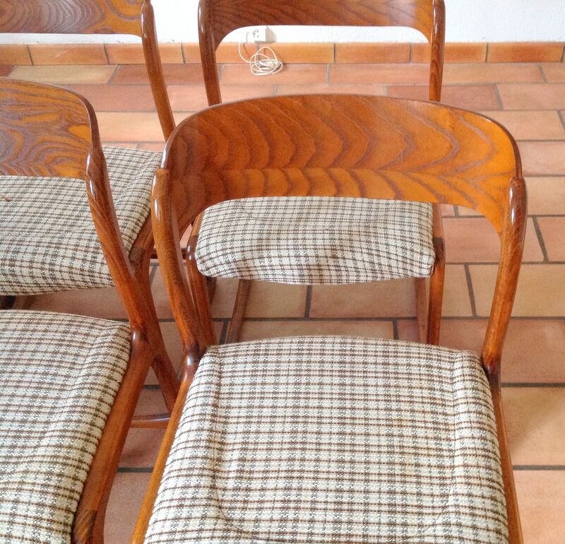 Chairs and table vintage Baumann