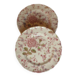 4 English plates by Johnson Bros