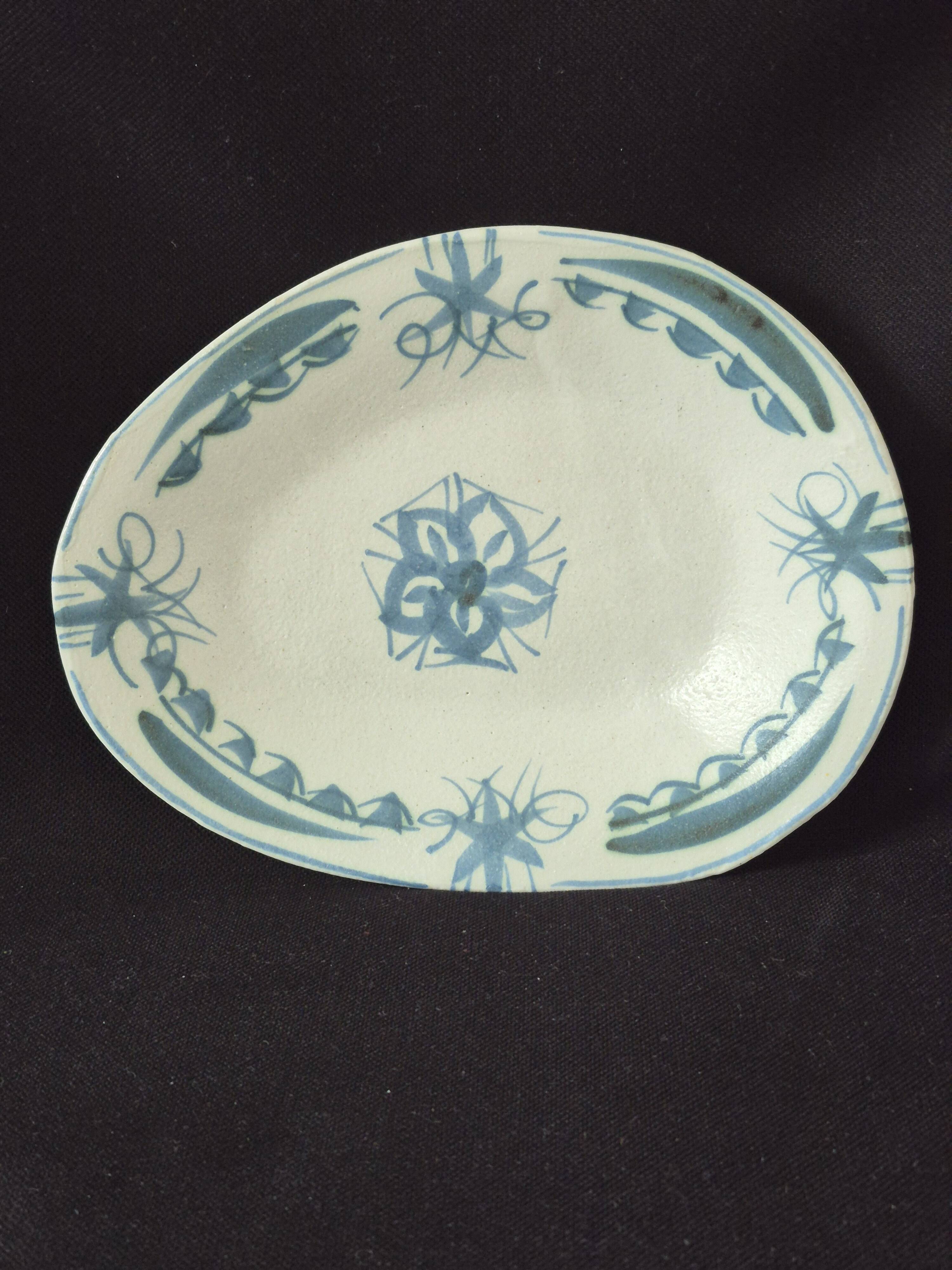 Breakfast cup "selfish" in glazed stoneware Quimper Keraluc A031-1