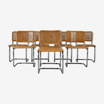 Dinning Chairs B32 By Marcel Breuer set 8