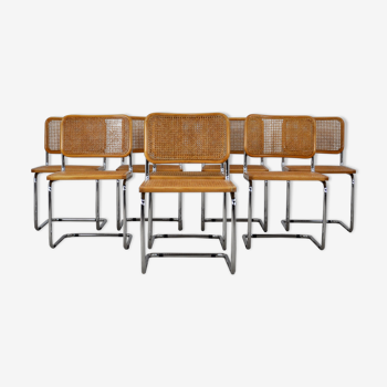 8 chaises B32 Marcel Breuer