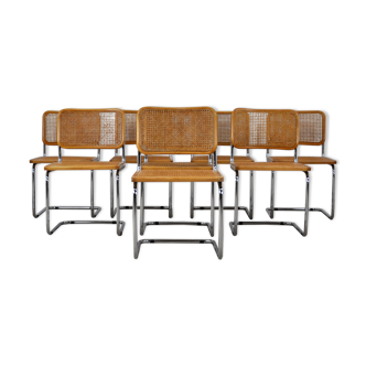 Dinning Chairs B32 By Marcel Breuer set 8