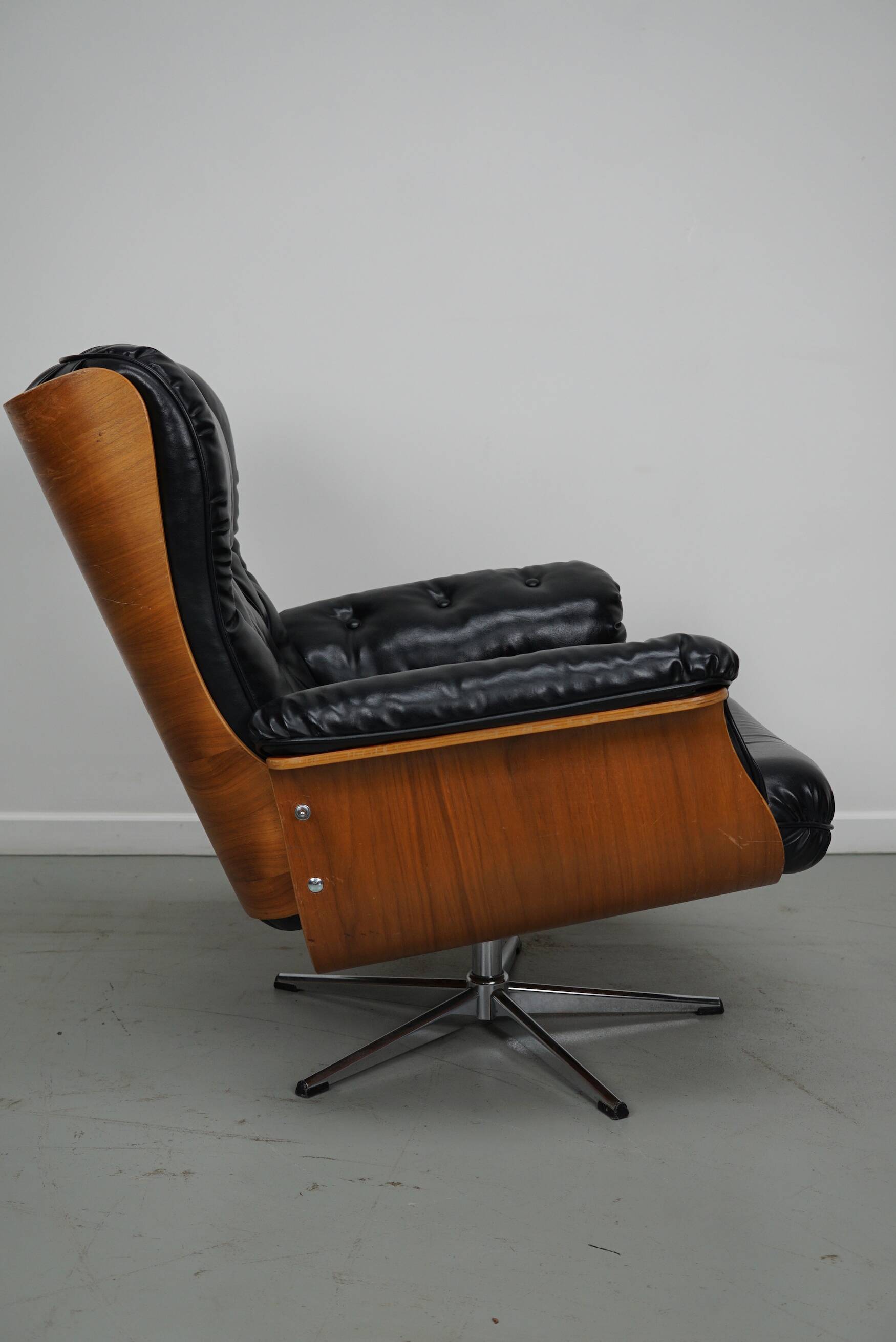 Vintage Armchair / Lounge Chair by Martin Stoll for Giroflex, Germany 1960s