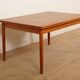 Vintage dining table | teak | extendable | 140 cm