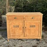 Parisian sideboard in raw wood