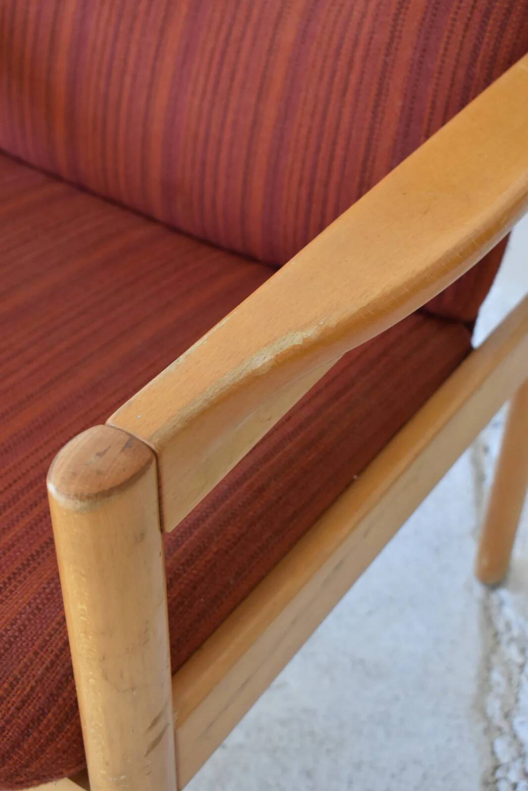 Modern Scandinavian Armchair from the 1970s