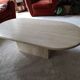 Table basse en travertin