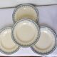 4 vintage dessert plates of Longwy