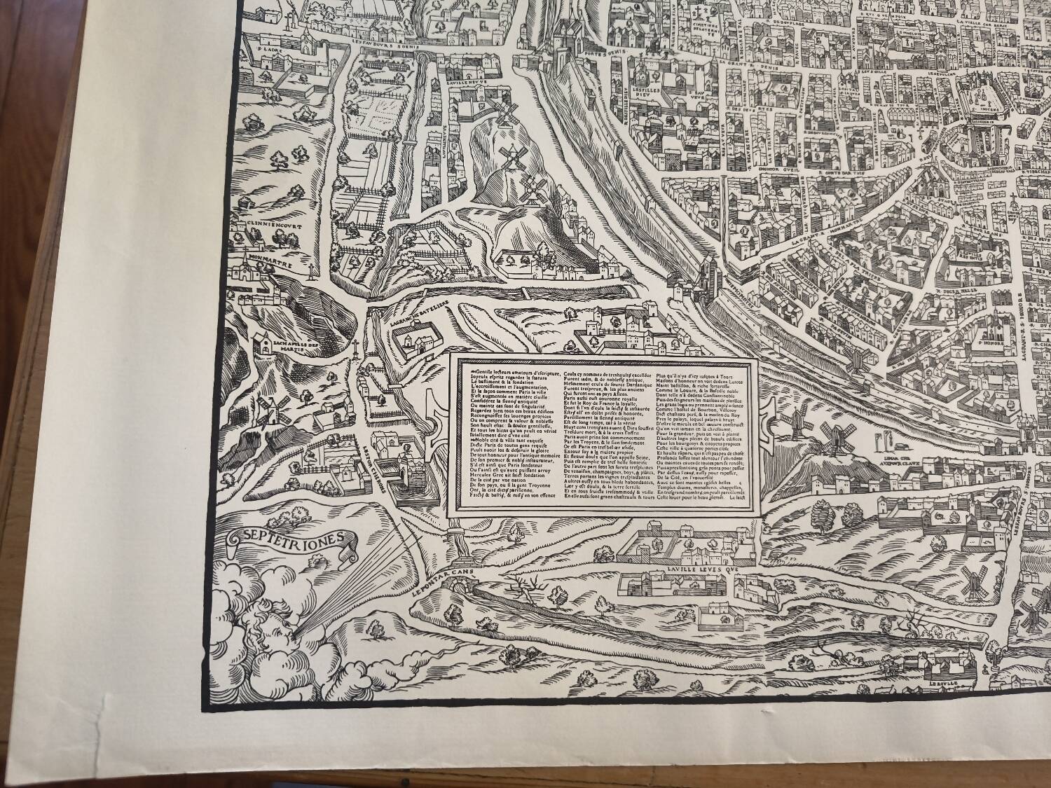 Vielle Carte de Paris