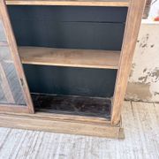 XXL industrial sideboard with glass doors
