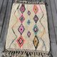 Tapis berbère Azilal coloré