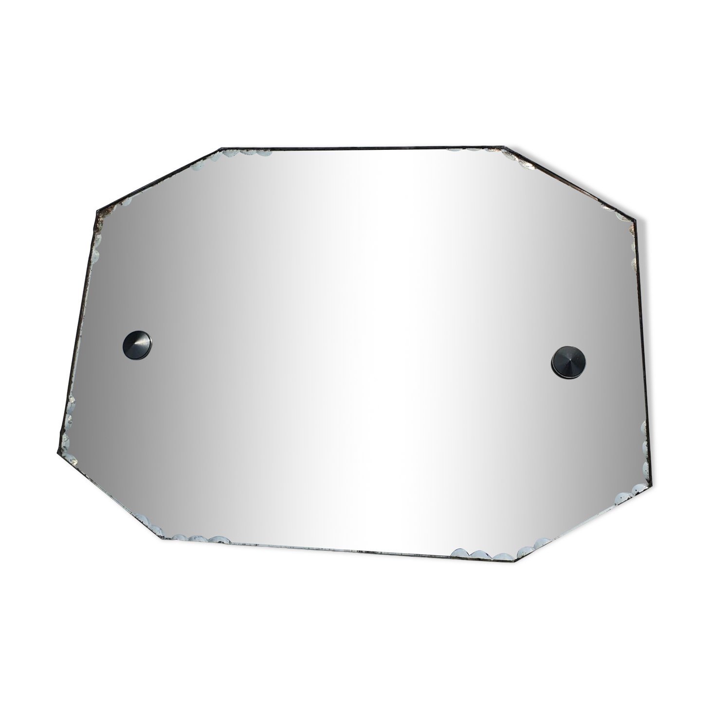 Art Deco beveled mirror