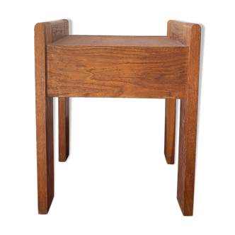 Wooden side table