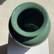 Large deep water green ceramic vase H26 D22
