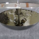 1930s Bauhaus Chrome Plated Chandelier by Anyz, Czechoslovakia