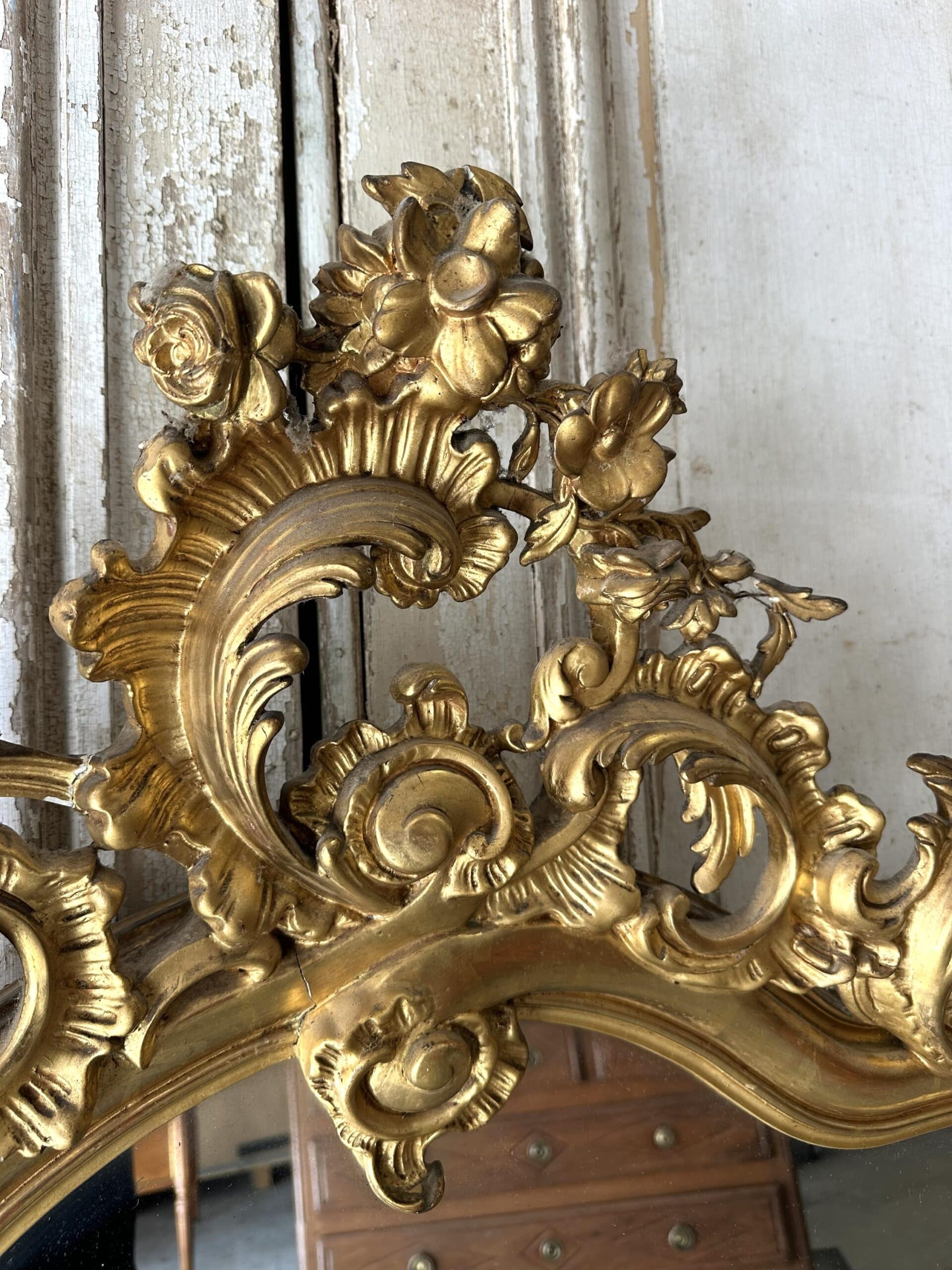 Louis XV style mirror circa 1880